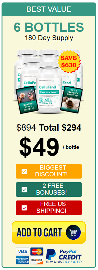 Buy CelluFend 6 Bottles